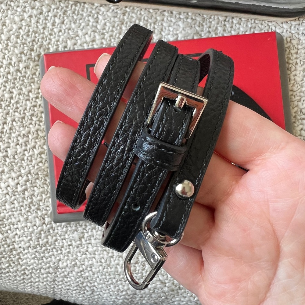 Crossbody Bag Accessories Genuine Leather Strap Hang Buckle For Longchamp